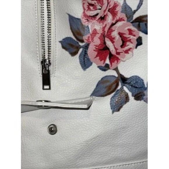 Forever 21 Premium Label Rose Rhinestone Jacket Small - Picture 10 of 11